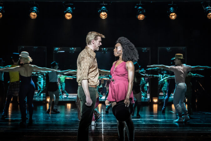 A Chorus Line_UK Tour_Production Photos_2023_Adam Cooper and Carly Mercedes Dyer_HR