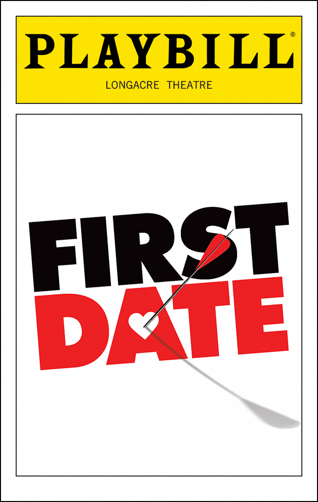 First Date Playbill - Opening Night