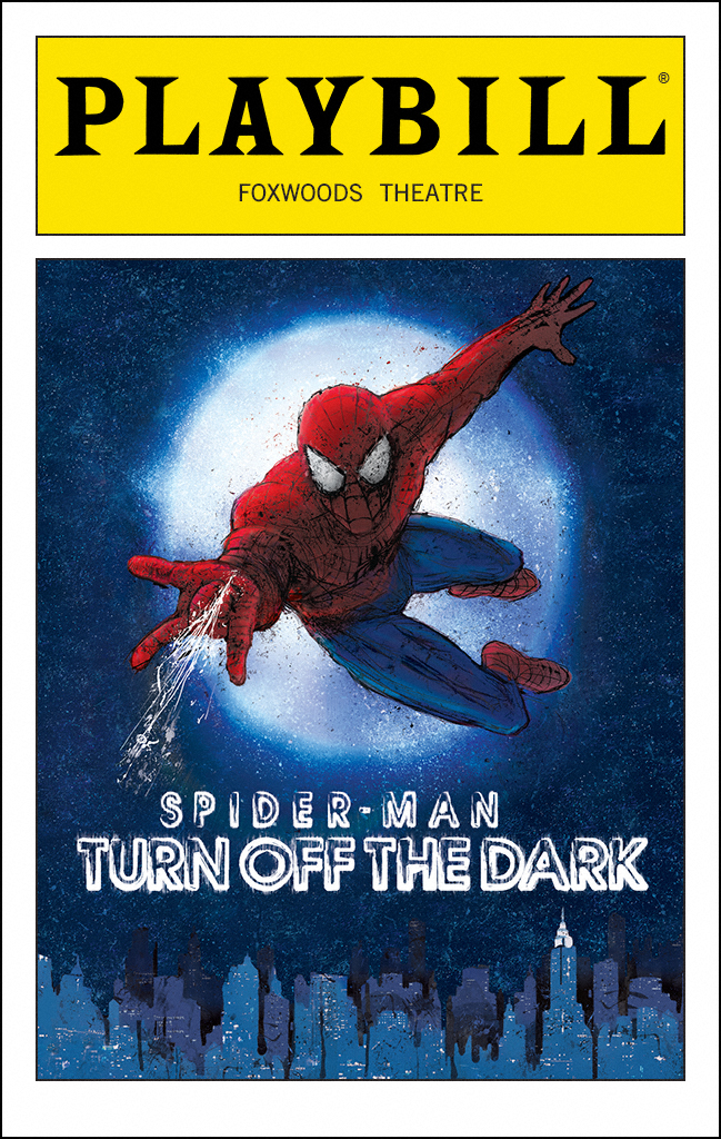 Spider-Man: Turn Off The Dark Playbill - Opening Night