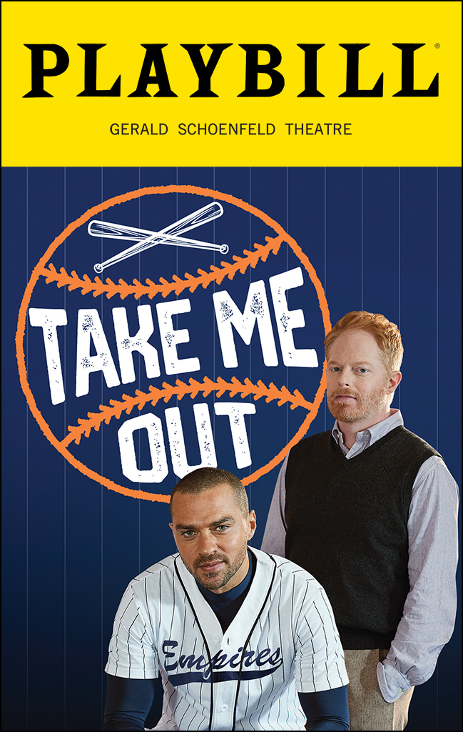 Take Me Out Playbill - Opening Night